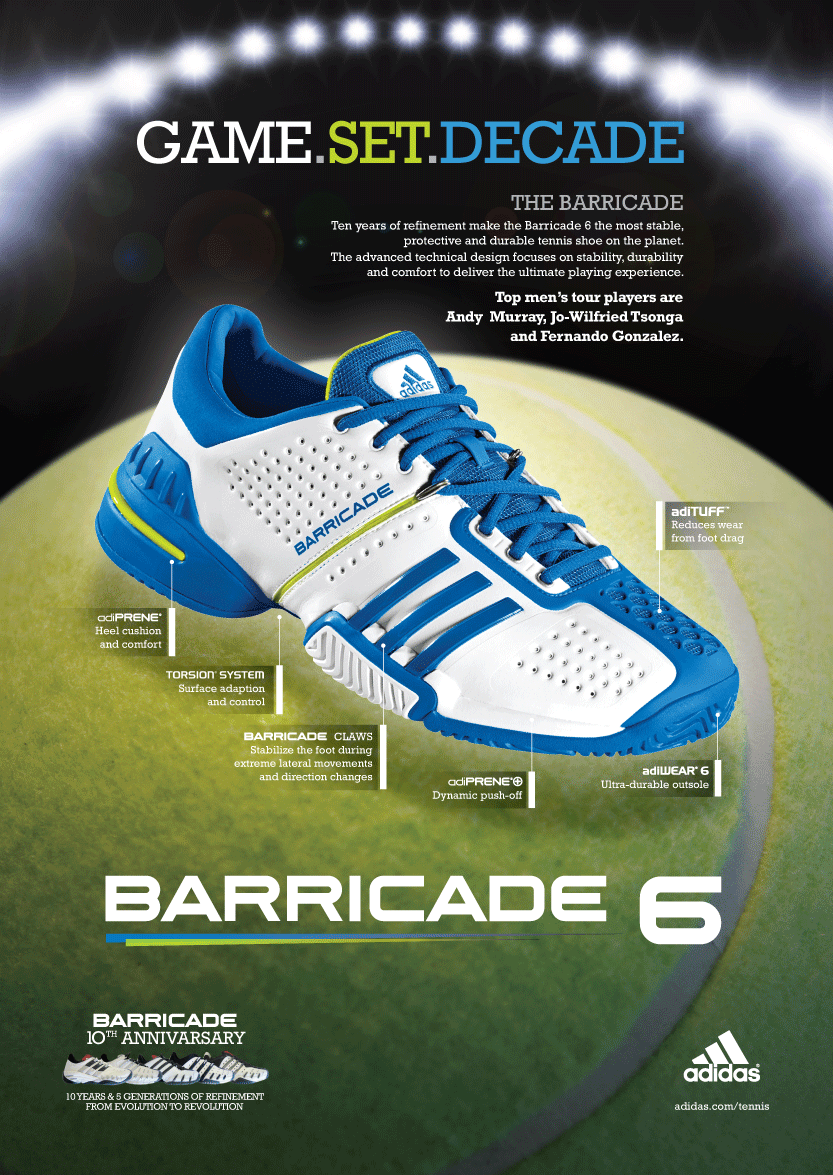 adidas Barricade 6 Now Available « Your 